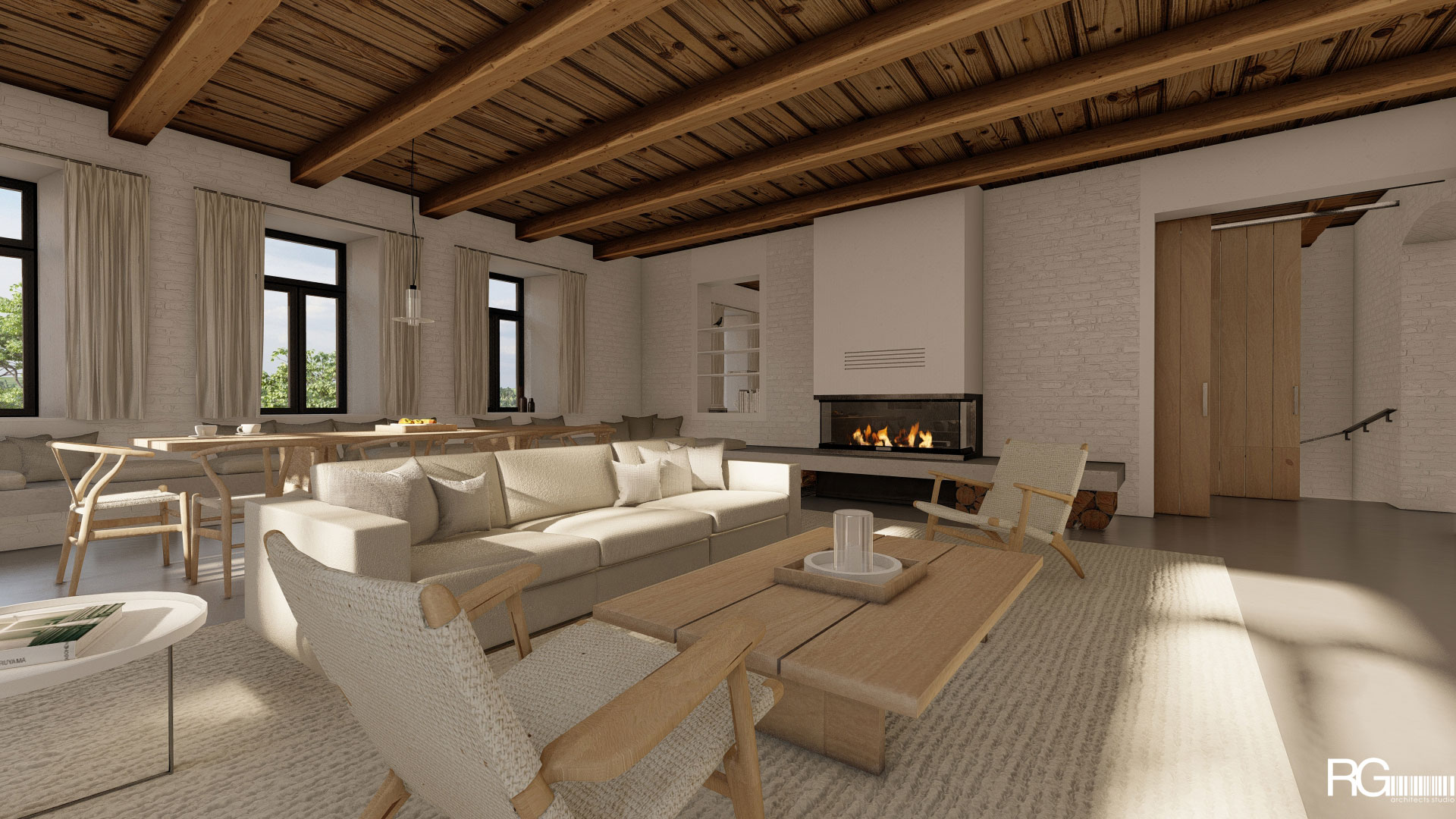 Stavební úpravy rodinného domu v Starém Hraběcí u Šluknova od RG architects studio (15)