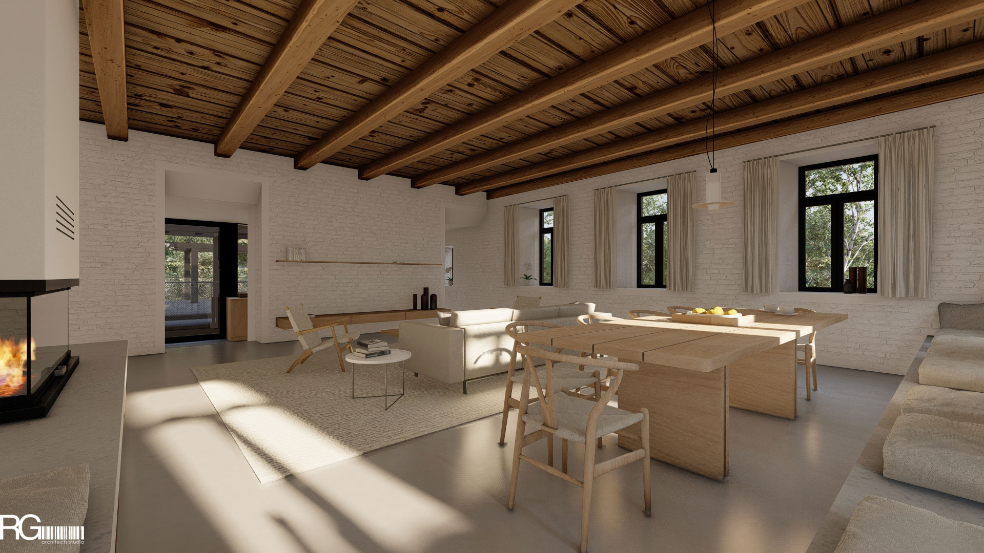Stavební úpravy rodinného domu v Starém Hraběcí u Šluknova od RG architects studio (17)