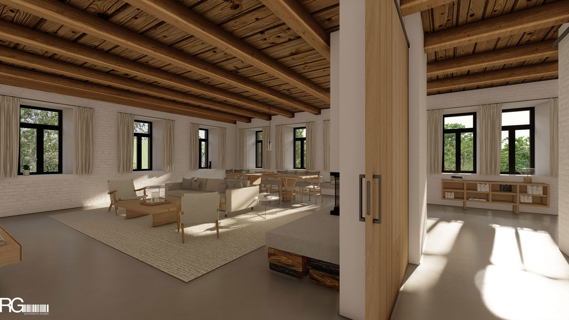 Stavební úpravy rodinného domu v Starém Hraběcí u Šluknova od RG architects studio (18)