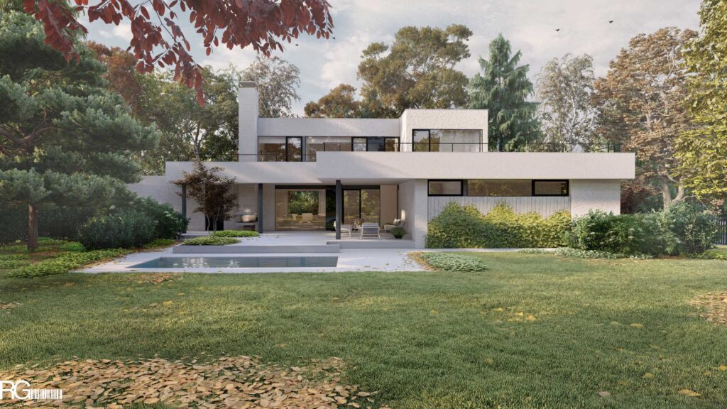Stavební úpravy rodinného domu, Nový Bor – architekt Radomír Grafek