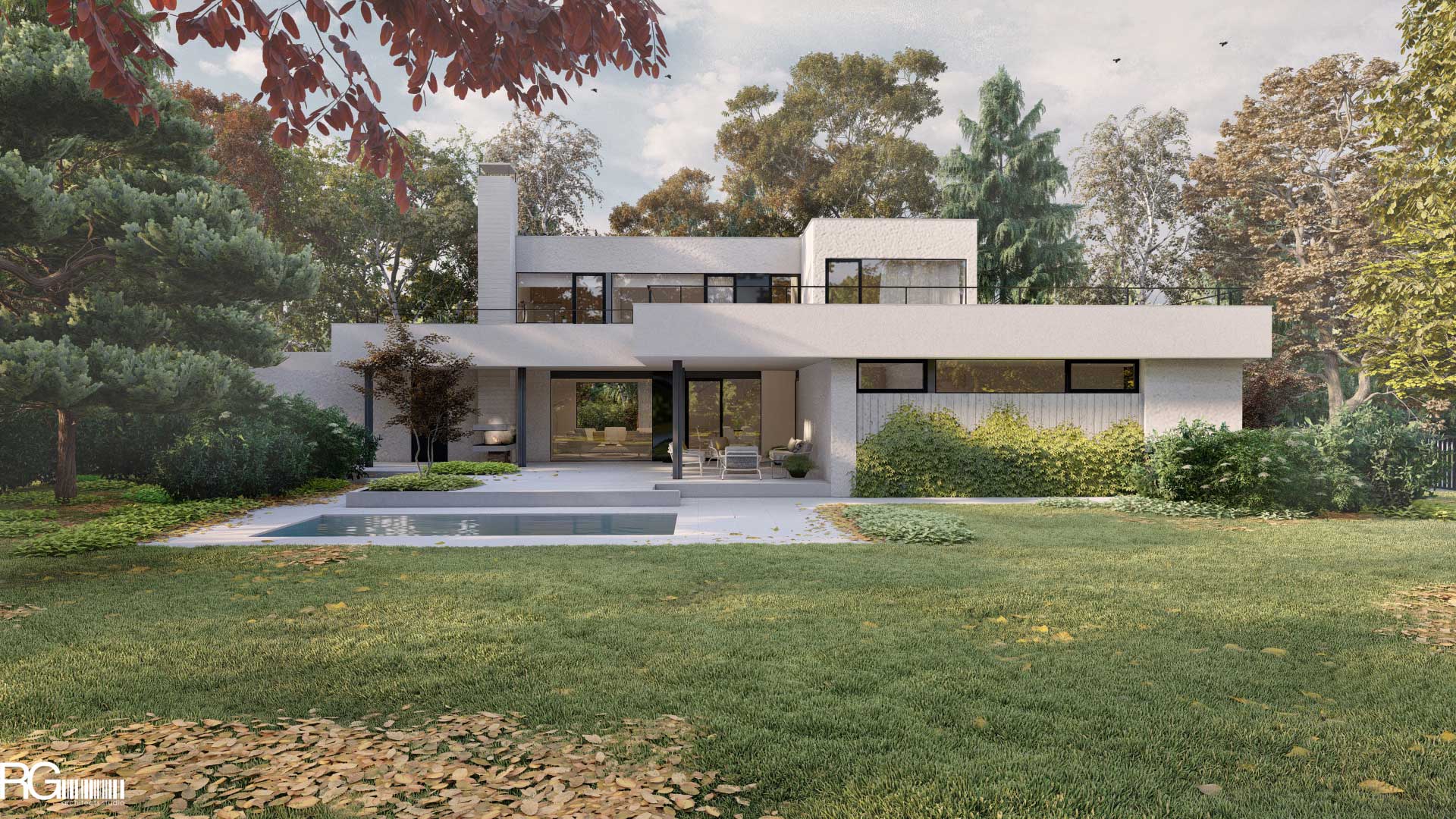 Stavební úpravy rodinného domu, Nový Bor – architekt Radomír Grafek