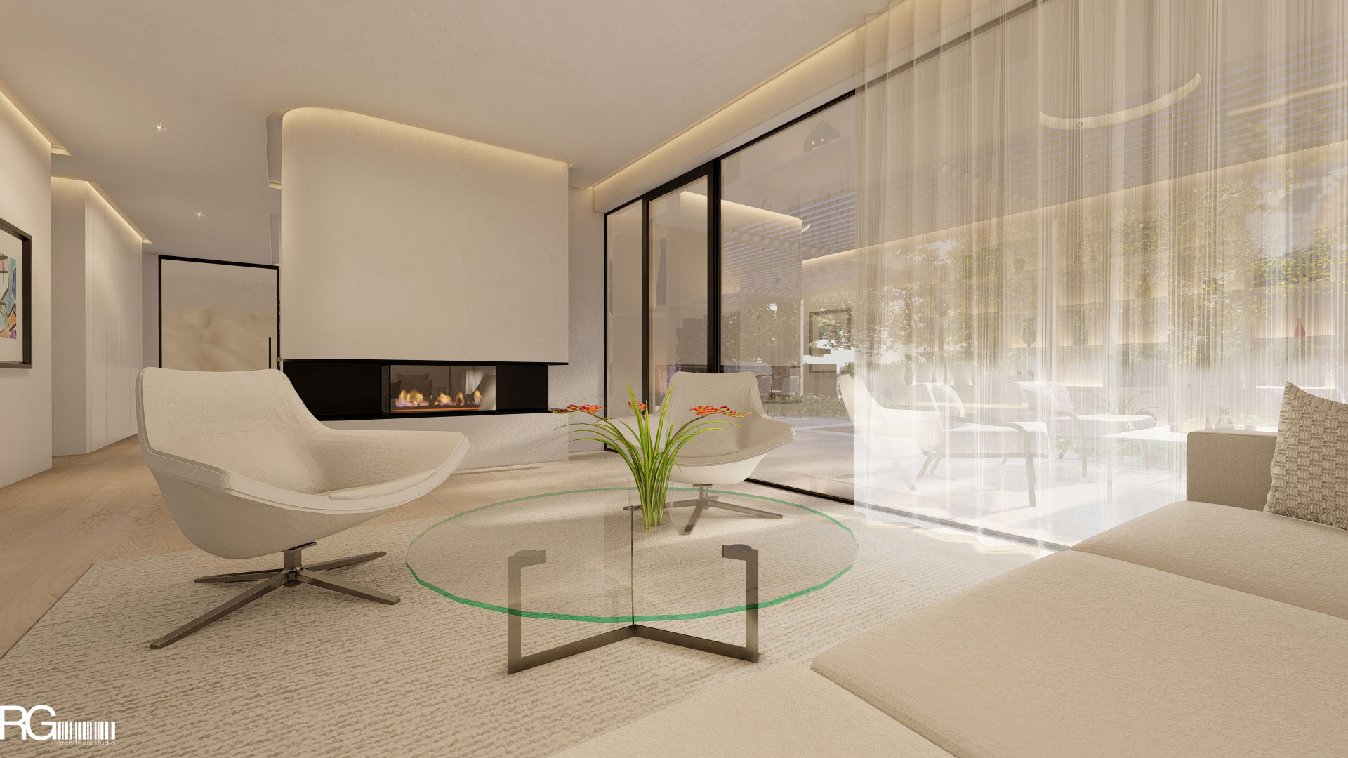 Stavební úpravy rodinného domu v Okrouhlé, Liberecký kraj, od RG architects studio (interiér 3)