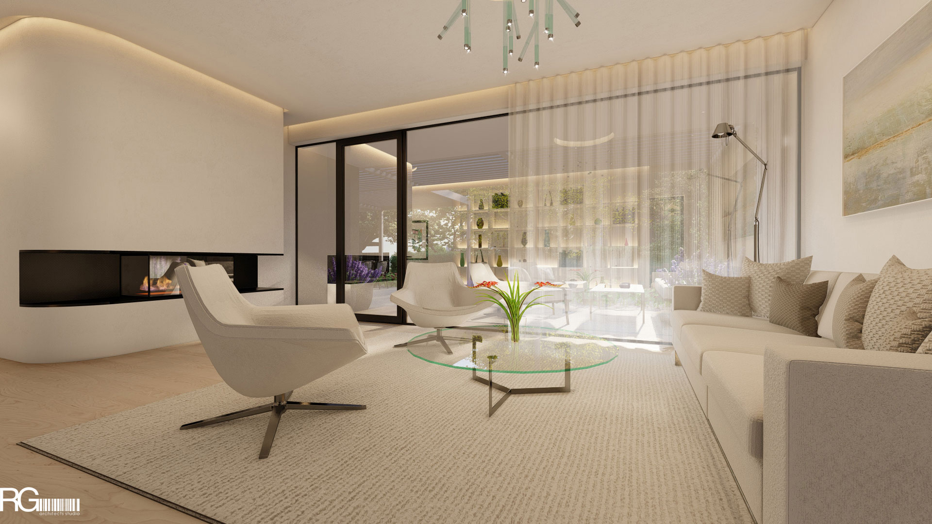 Stavební úpravy rodinného domu v Okrouhlé, Liberecký kraj, od RG architects studio (interiér 4)