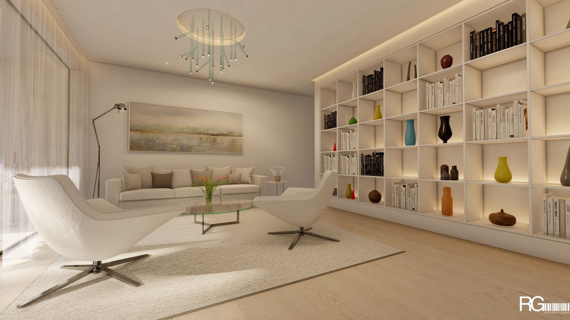 Stavební úpravy rodinného domu v Okrouhlé, Liberecký kraj, od RG architects studio (interiér 5)