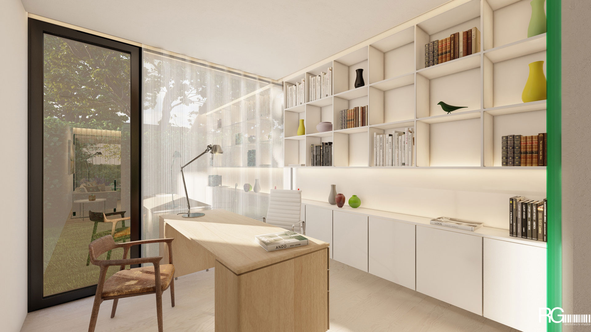 Stavební úpravy rodinného domu v Okrouhlé, Liberecký kraj, od RG architects studio (interiér 7)
