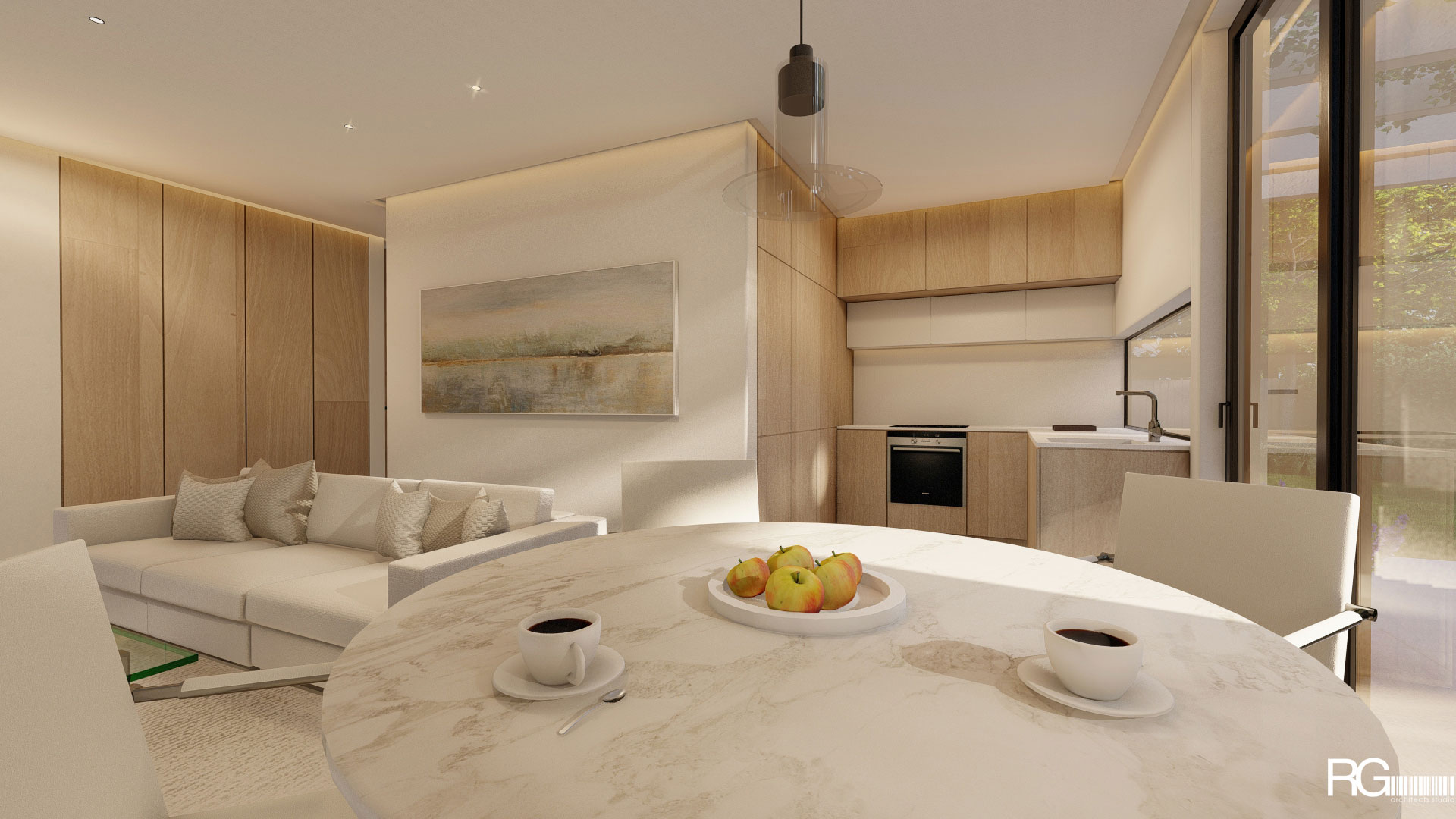 Stavební úpravy rodinného domu v Okrouhlé, Liberecký kraj, od RG architects studio (interiér 12)
