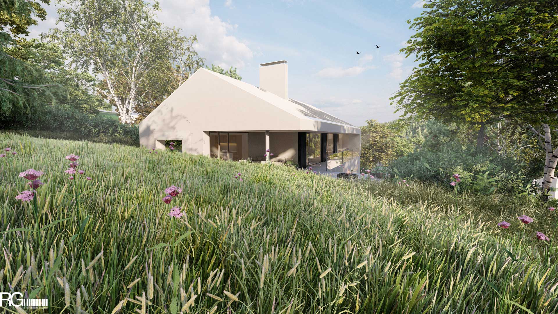 Návrh rodinného domu v Martiněvsi – Jílovém u Děčína, od RG architects studio (10)