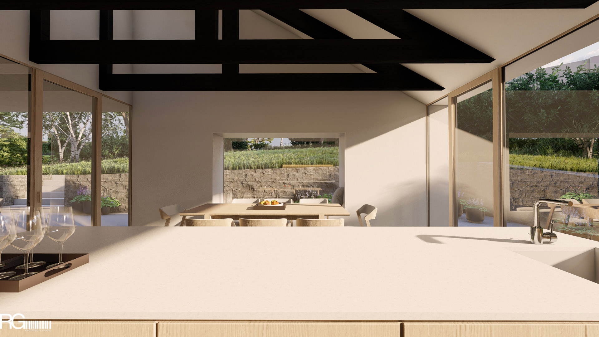Návrh rodinného domu v Martiněvsi – Jílovém u Děčína, od RG architects studio (19)