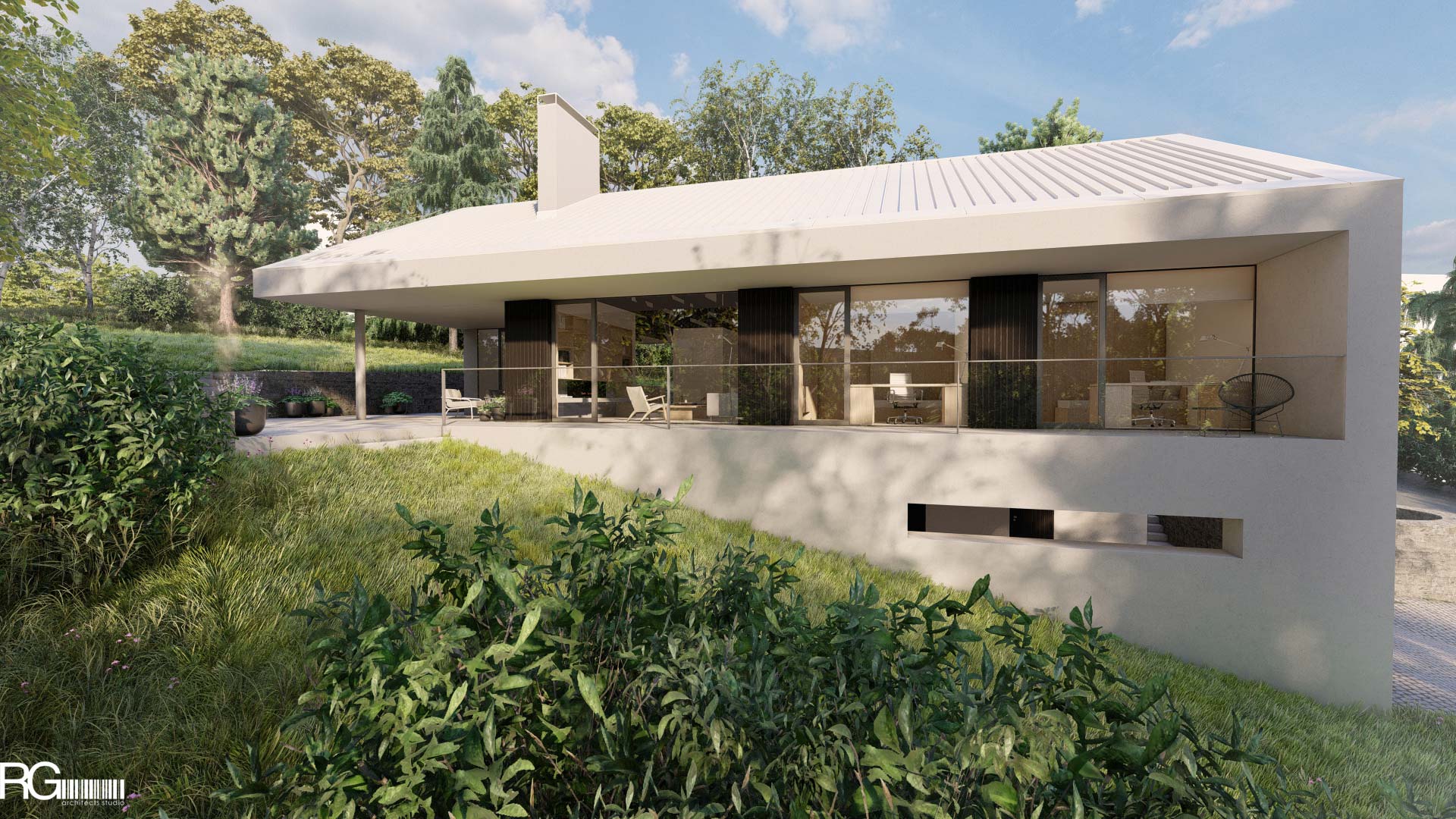 Návrh rodinného domu v Martiněvsi – Jílovém u Děčína, od RG architects studio (2)