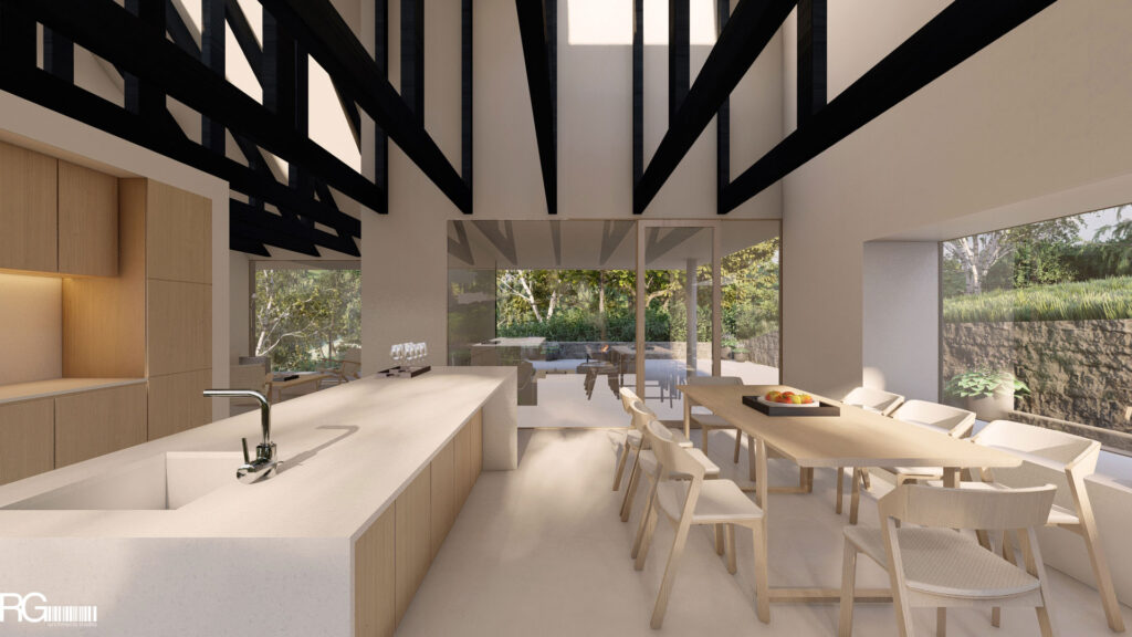 Návrh rodinného domu v Martiněvsi – Jílovém u Děčína – architekt Radomír Grafek (20)