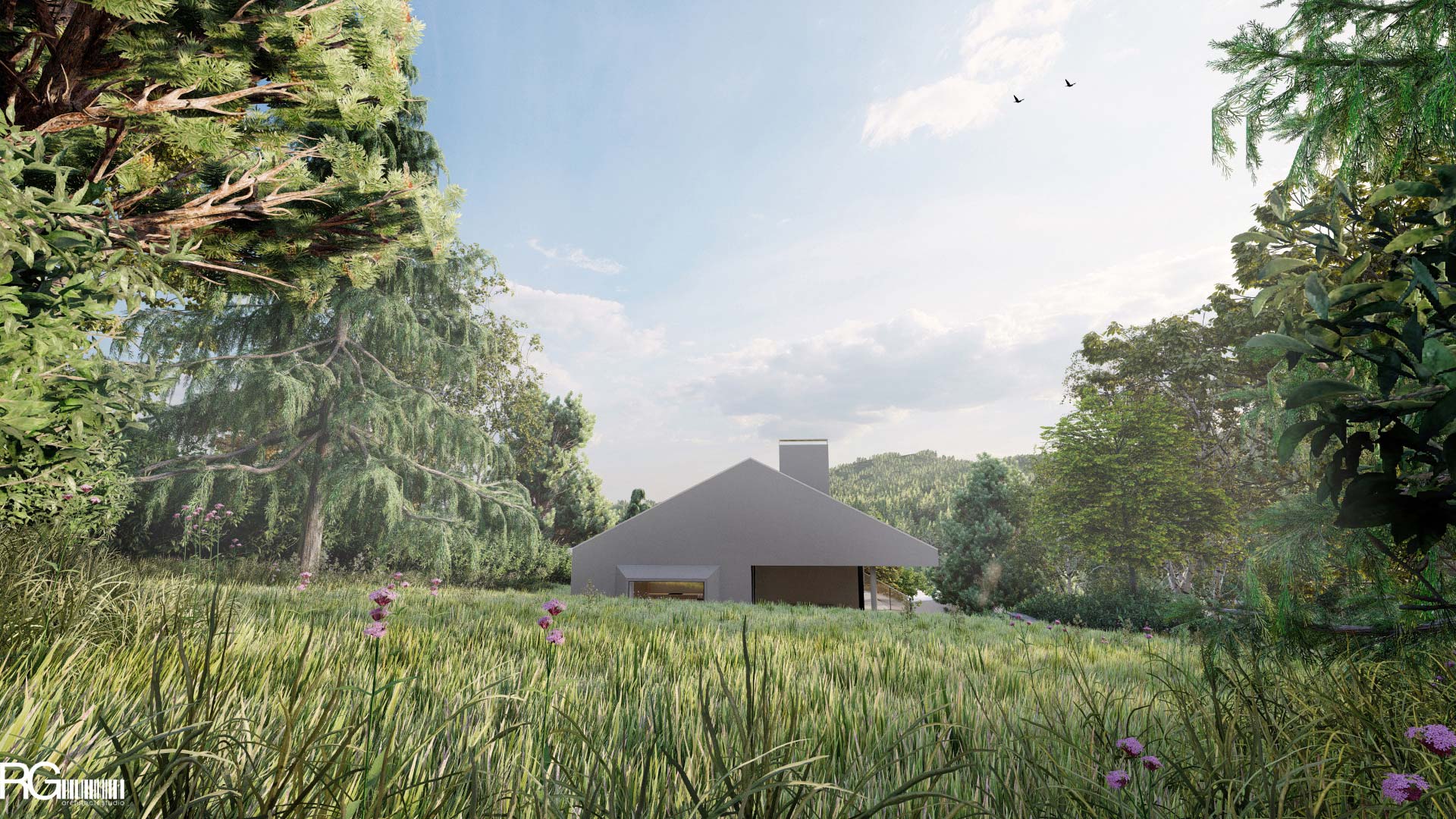 Návrh rodinného domu v Martiněvsi – Jílovém u Děčína, od RG architects studio (7)