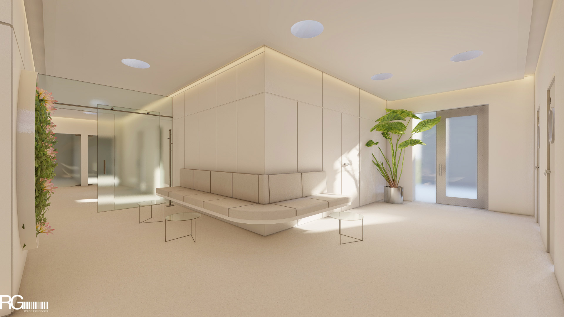 Návrh interiéru nové dentální kliniky v České Lípě, RG architects studio 07