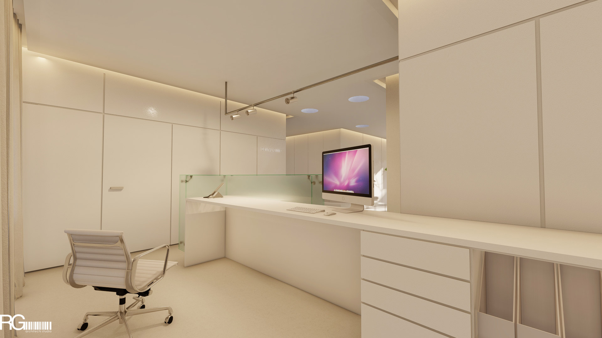 Návrh interiéru nové dentální kliniky v České Lípě, RG architects studio 09