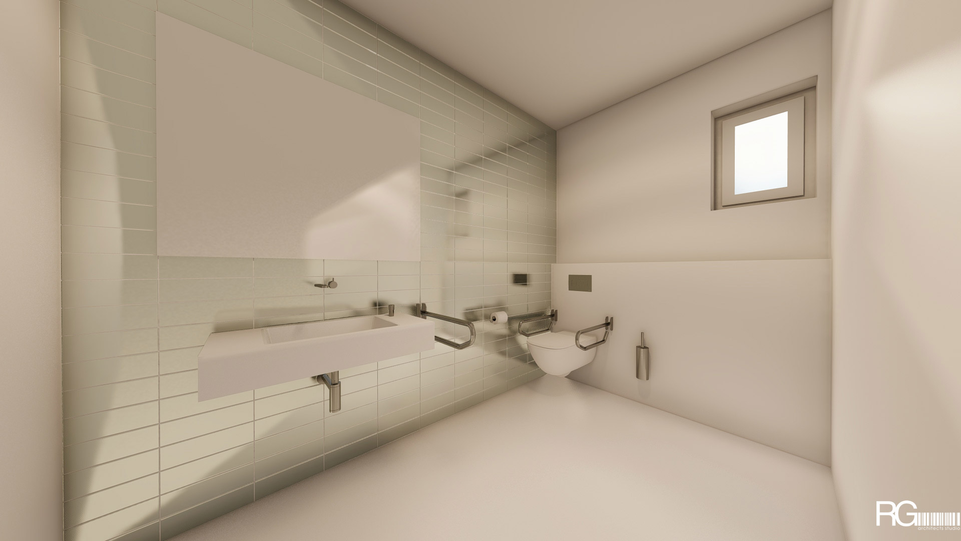 Návrh interiéru nové dentální kliniky v České Lípě, RG architects studio 16