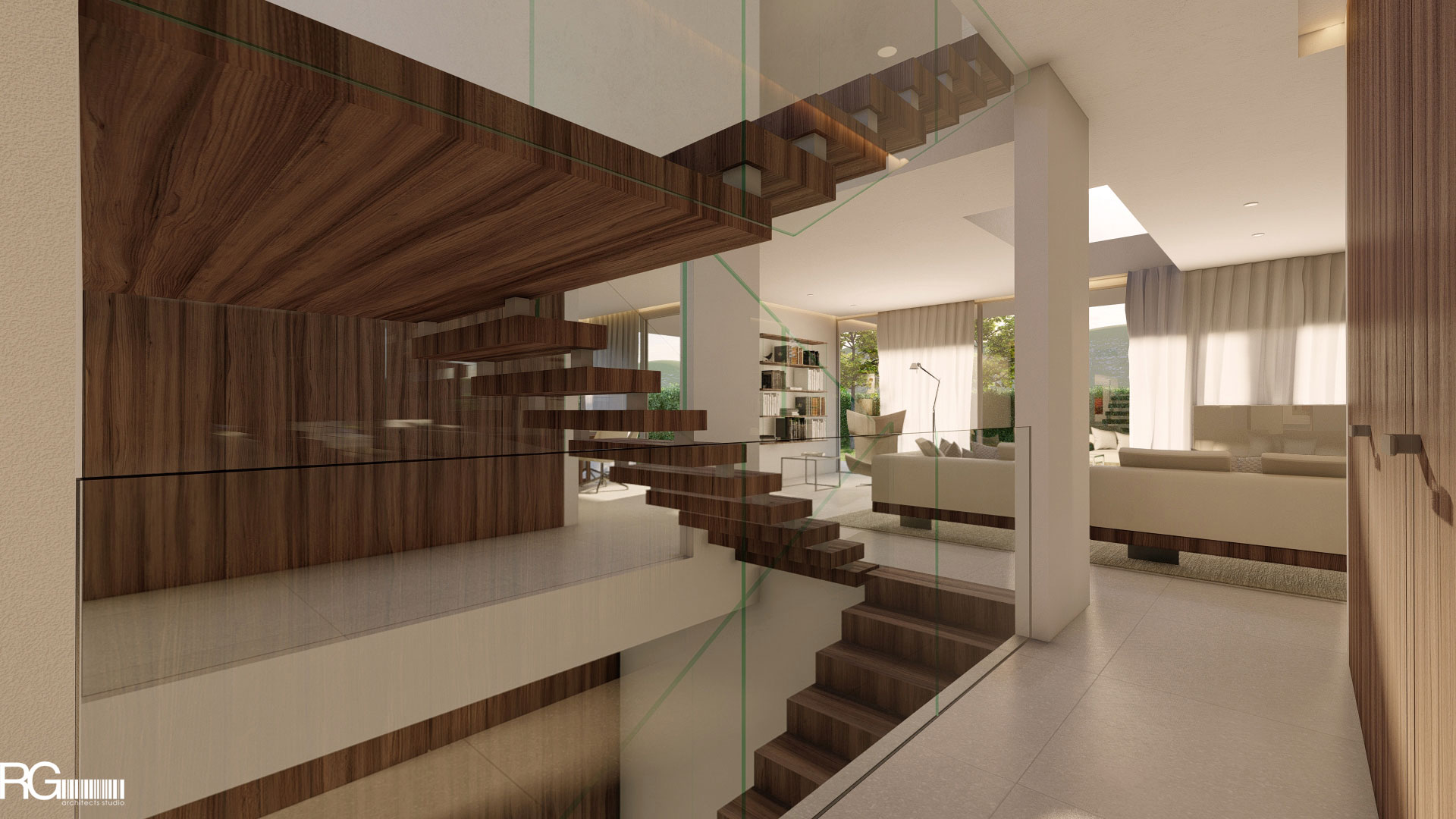 Návrh interiéru rodinné vily v Liberci-Vesci od RG architects studio (07)