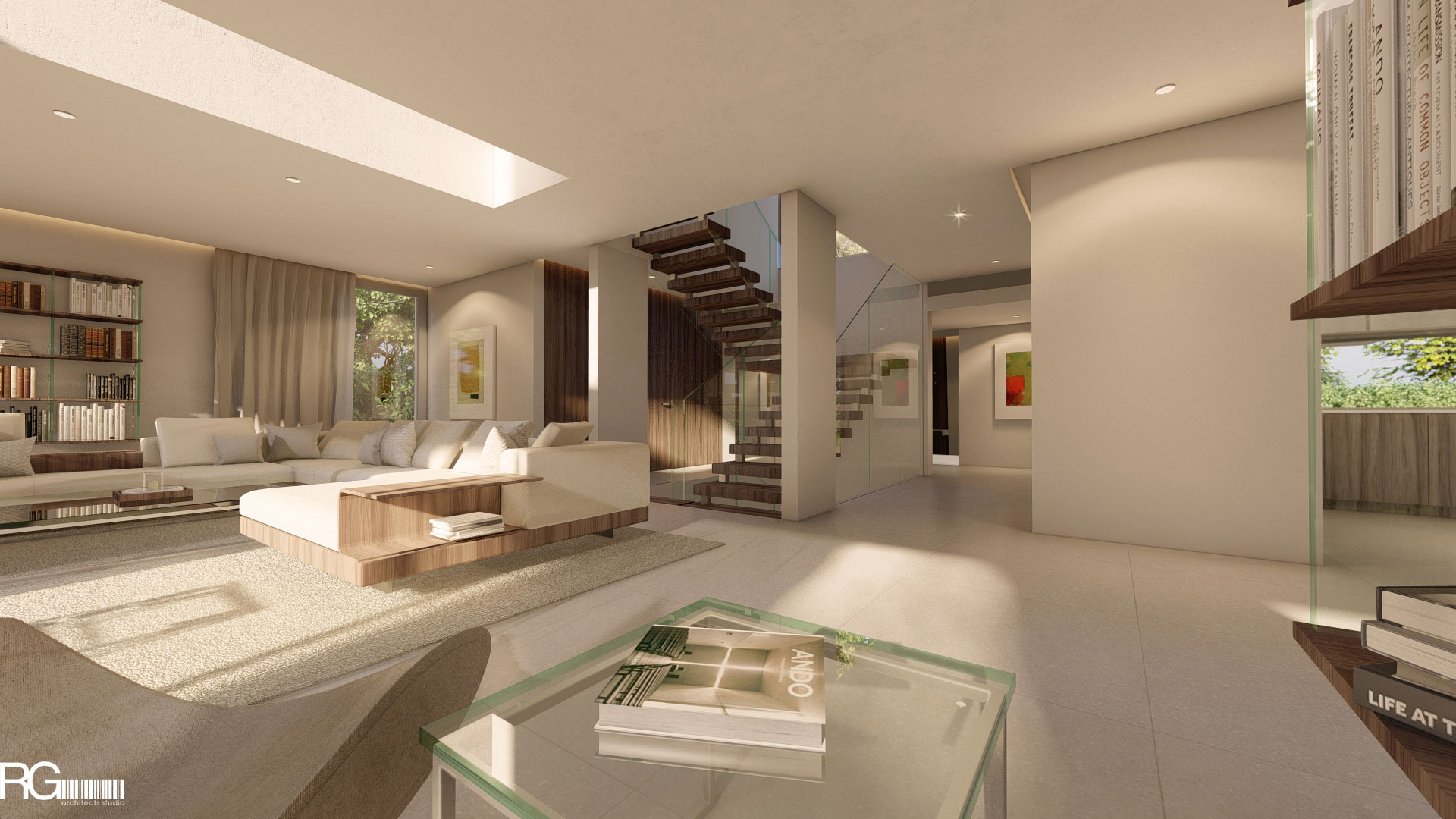 Návrh interiéru rodinné vily v Liberci-Vesci od RG architects studio (10)