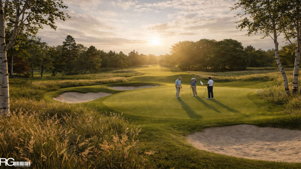 Návrh na rekonstrukci golfového hřiště v golfovém rezortu Benátky nad Jizerou – architekt Radomír Grafek