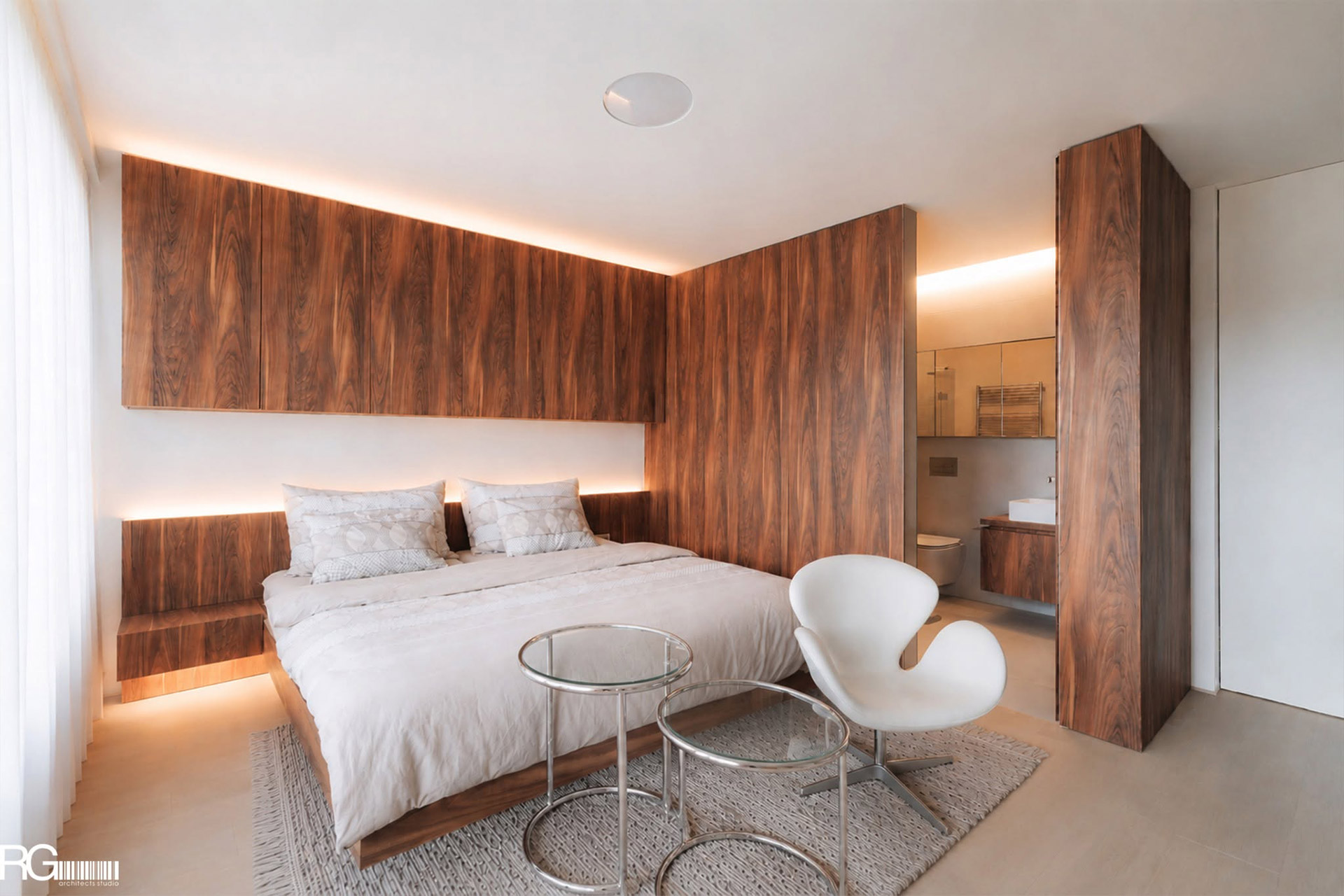 Realizace interiéru bytu – rezidenční bydlení Nový Perštýn, Liberec od RG architects studio (02)