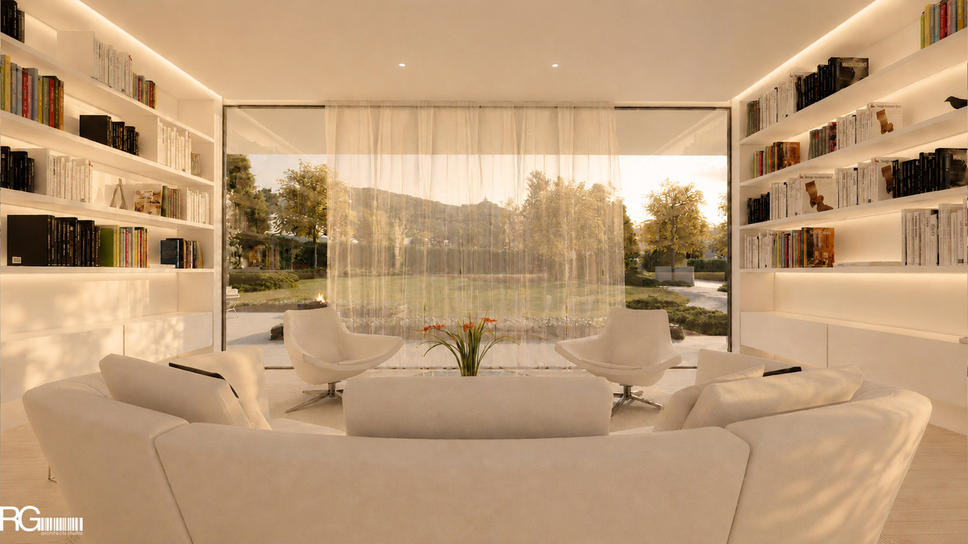 Projekt rodinné vily v Liberci-Doubí, vizualizace od RG architects studio (02)