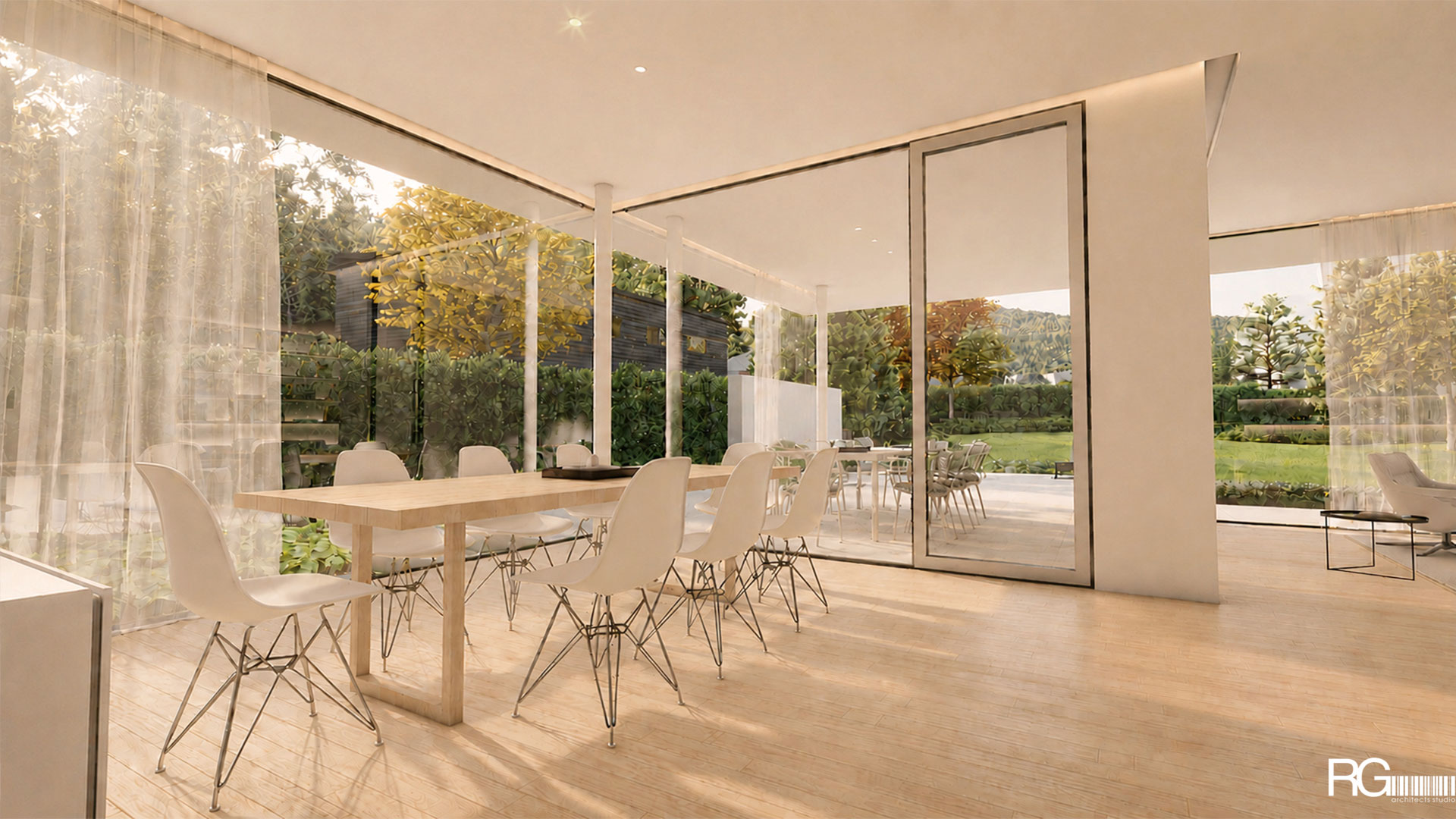 Projekt rodinné vily v Liberci-Doubí, vizualizace od RG architects studio (04)