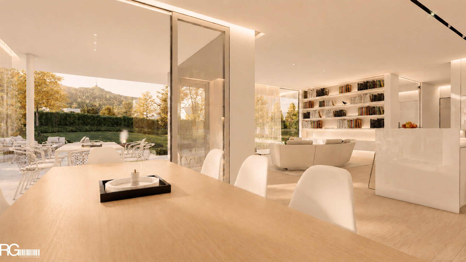Projekt rodinné vily v Liberci-Doubí, vizualizace od RG architects studio (06)