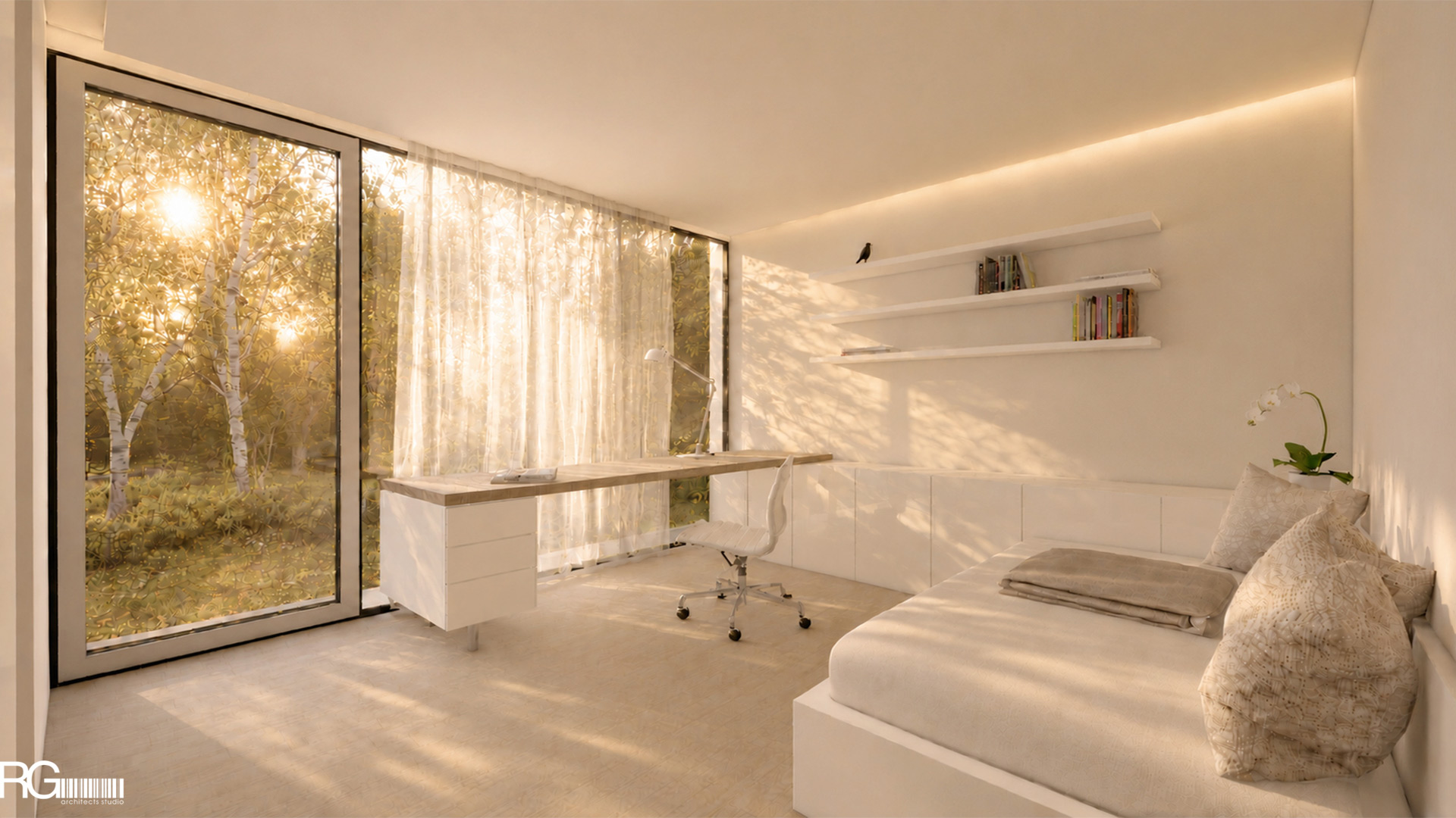 Projekt rodinné vily v Liberci-Doubí, vizualizace od RG architects studio (09)