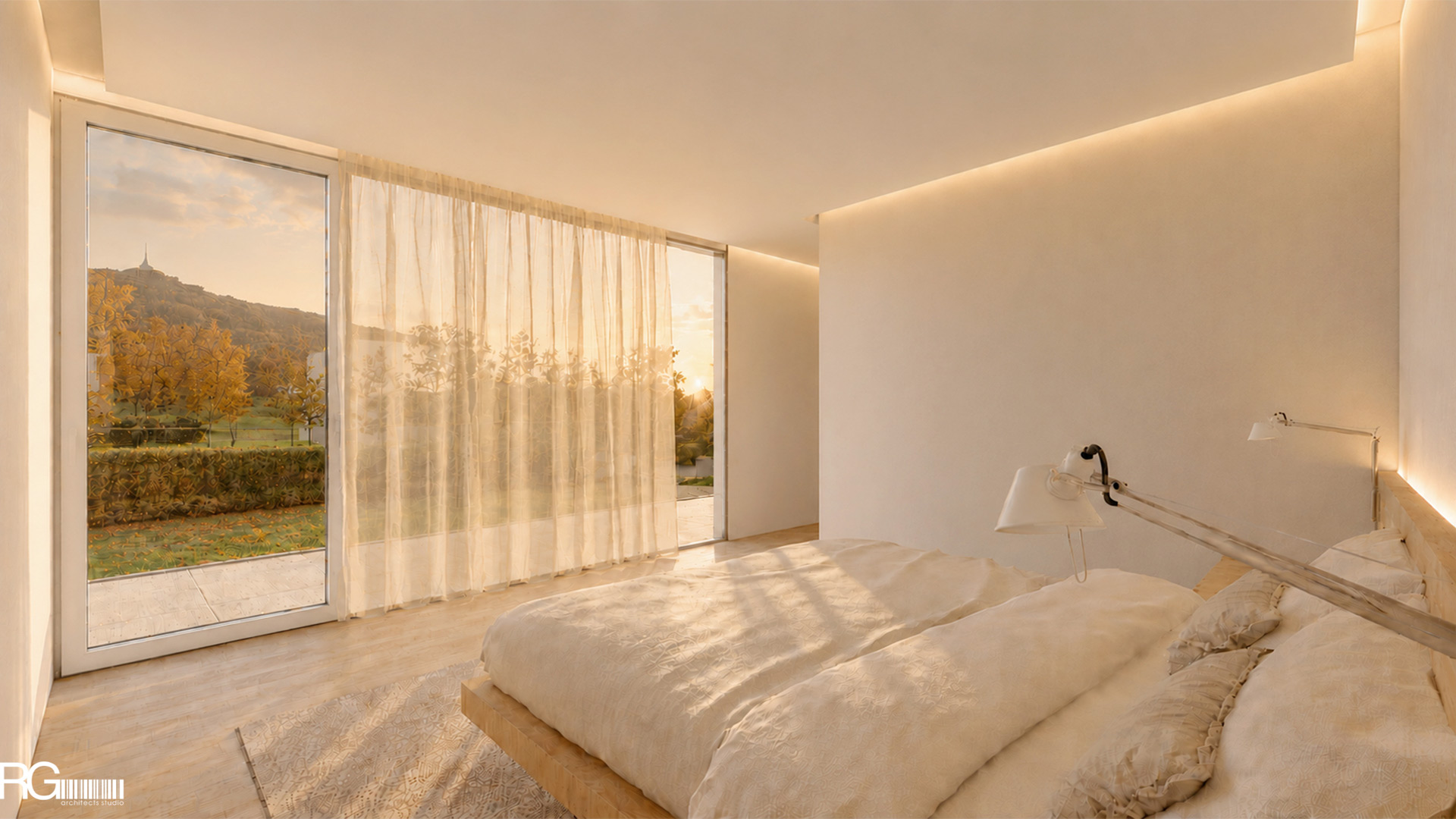 Projekt rodinné vily v Liberci-Doubí, vizualizace od RG architects studio (12)