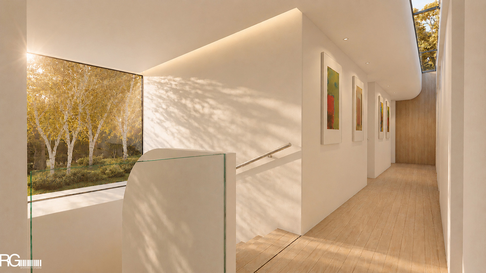 Projekt rodinné vily v Liberci-Doubí, vizualizace od RG architects studio (14)