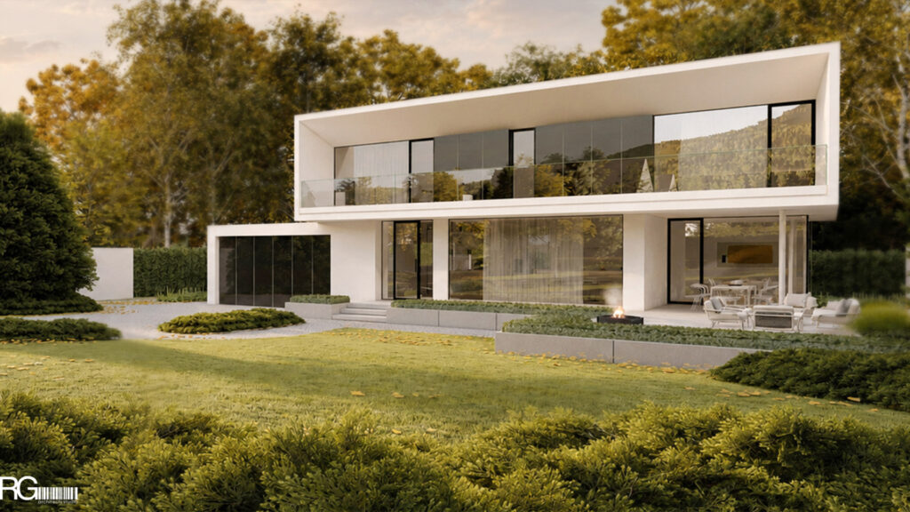 Projekt rodinné vily v Liberci-Doubí – architekt Radomír Grafek (24)