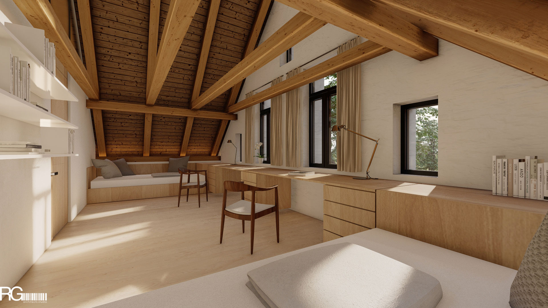Stavební úpravy rodinného domu v Starém Hraběcí u Šluknova od RG architects studio (22)