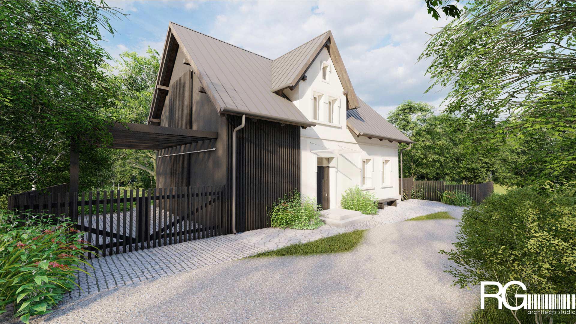 Přístavba a rekonstrukce domu na rekreační objekt od ateliéru RG architects studio – architekt Radomír Grafek