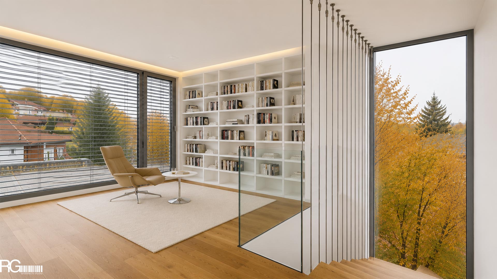 Realizace rodinné vily v Praze, městská část Liboc, od RG architects studio