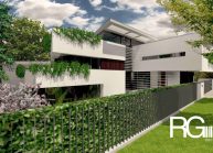 Architekt Praha – Radomír Grafek – projekt moderního rodinného domu v Praze Liboci