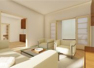 Návrh interiéru prvorepublikového bytu v činžovním domě od ateliéru RG architects studio – architekt Radomír Grafek