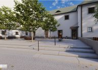 Návrh interiéru literární kavárny v objektu Městské knihovny Rumburk od ateliéru RG architects studio – architekt Radomír Grafek