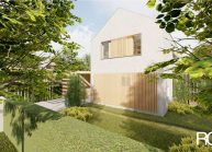 Projekt jednoduchého rodinného domu ve Varnsdorfu od architekta Radomíra Grafka
