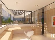 Studie interiéru loftového bytu s terasou (4)