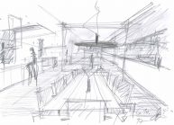Studie interiéru loftového bytu s terasou (9)
