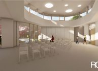 Projekt Mateřské školy ve Varnsdorfu od architekta Radomíra Grafka. (43)