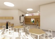 Projekt Mateřské školy ve Varnsdorfu od architekta Radomíra Grafka. (47)