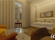 Návrh interiéru pokoje penzionu Šluknov od ateliéru RG architects studio – architekt Radomír Grafek (4)