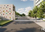 Návrh ztvárnění venkovního schodiště firmy CRYSTALEX Nový Bor od ateliéru RG architects studio – architekt Radomír Grafek (3)