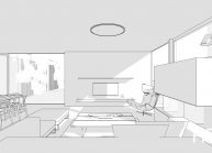 Projekt jednoduchého rodinného domu v Hokovicích nad Mohelkou – vizualizace interiéru (5)