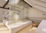 Rekonstrukce a návrh interiéru podkrovního bytu v rodinném domu ve Varnsdorfu od ateliéru RG architects studio – architekt Radomír Grafek (9)