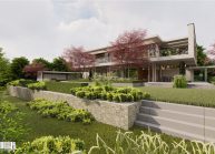Projekt moderního rodinného domu ve Vesci u Liberce od architekta Radomíra Grafka. (2)