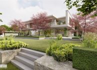 Projekt moderního rodinného domu ve Vesci u Liberce od architekta Radomíra Grafka.