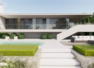 Projekt moderního rodinného domu v Jeníšovicích u Jablonce nad Nisou od architekta Radomíra Grafka.