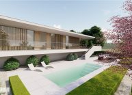 Projekt přízemního rodinného domu v Jenišovicích v Libereckém kraji od architekta Radomíra Grafka