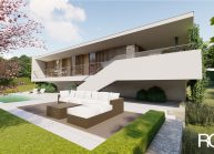 Projekt přízemního rodinného domu v Jenišovicích v Libereckém kraji od architekta Radomíra Grafka