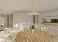Projekt přízemního rodinného domu v Jenišovicích v Libereckém kraji od architekta Radomíra Grafka